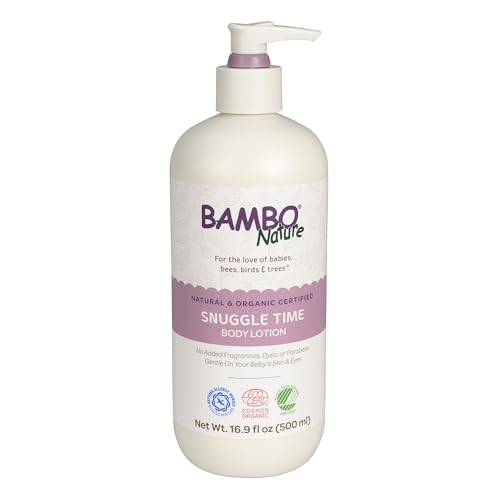 Bambo Nature Snuggle Time Body Lotion, 16.9 fl oz Bottle, 1 Count