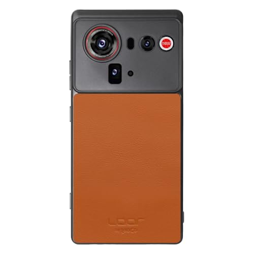 LOOF BASIC-SHELL �{�v ���U�[ �X�}�z�P�[�X for nubia Z80 Ultra �p �P�[�X �J�o�[ �w�ʃP�[�X �X�g���b�v�z�[�� �V�F�� ���^ Leather [�L������]