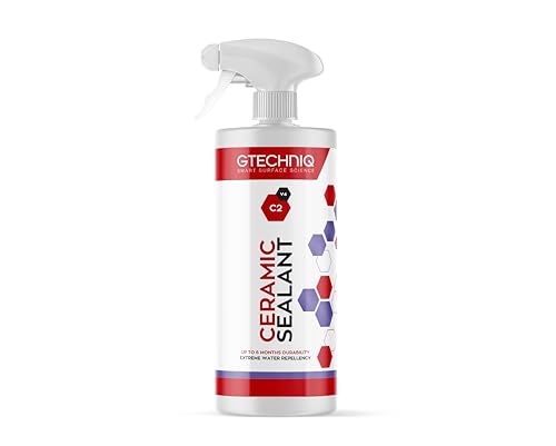 Gtechniq C2 Ceramic Sealant for Cars 1L | Quick Spray-On Paint Protection Hydrophobic Barrier Repels Dirt & Water Long-Lasting Gloss & Easy Application