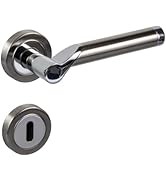 Design Drückergarnitur Innentüren Türbeschlag Edelstahl matt - Chrom poliert - MIRAGE | Türgriff ...