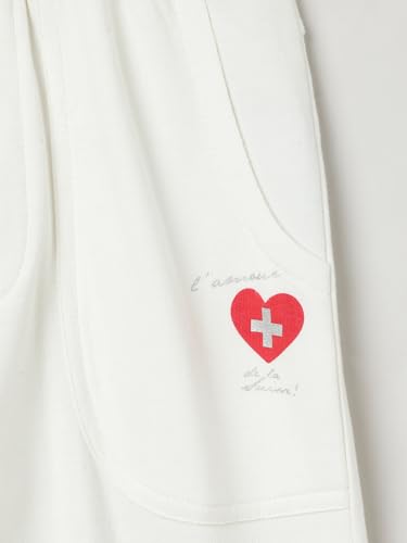Milou Baby Boy's Regular Track Pants (SUGTRK018_White - Image 4 thumbnail