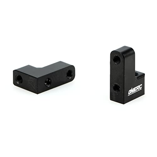 Onerc Model Cnc Aluminum Servo Mount For Axial Scx10 Scx10 Ii Wraith Capra Smt10 Ax10 Yeti Rr10 Rc Crawler Upgrade Part #TOP6
