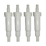 FTVOGUE Spender-Pumpenköpfe, Ersatz, 4 Stück, Plastikflaschen-Lotionspumpen mit Eingebauter Feder...