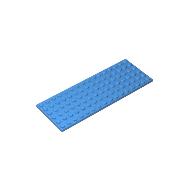 XYEIUGO 3027 Foundation Plate 6x16, Medium Blue, 10 PCS โ image 1