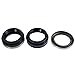 COOL STAR 6Pcs Rear Wheel Axle Seal Kit Compatible with Toyota 4Runner Tacoma T100 Tundra Pickup 1979-2006 Replace 90310-50006 90313-48001 Inner Outer Axle Seal Set for Rear Drive Axle