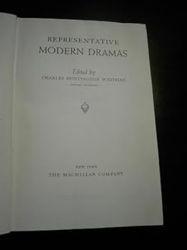 Hardcover Representative Modern Dramas Book