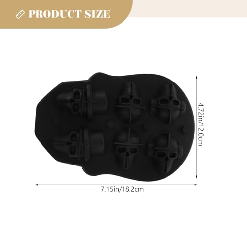 Moldes para Cubos de Hielo de Silicona en Forma de Calavera miniatura 2