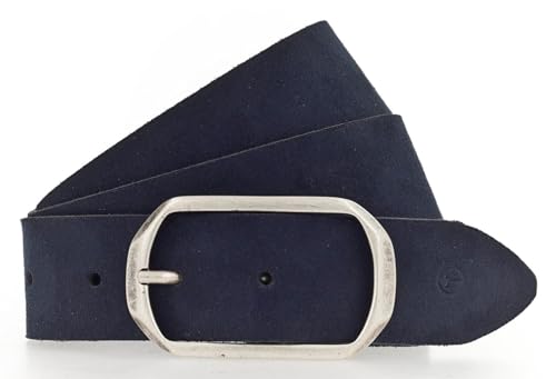Tamaris ceinture cuir femme marine 105 au design épuré pour un confort et ajustement optimal