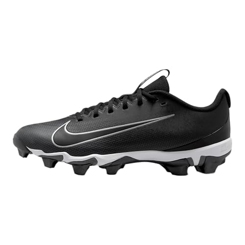 Nike Vapor Shark 3 Football Cleats (FB3304-002, Black/Dark Grey/White/Black) Size 7