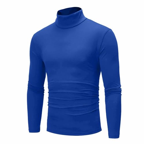 Mens Shirts,Men'S Slim Fit Basic Turtleneck Long Sleeve Lightweight Pullover Sweaters Casual Knitted Tops2