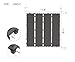SHARK SHIP Interlocking Outdoor Patio Deck Tiles for Comfort and, Tool-Free Installation, Waterproof, 12