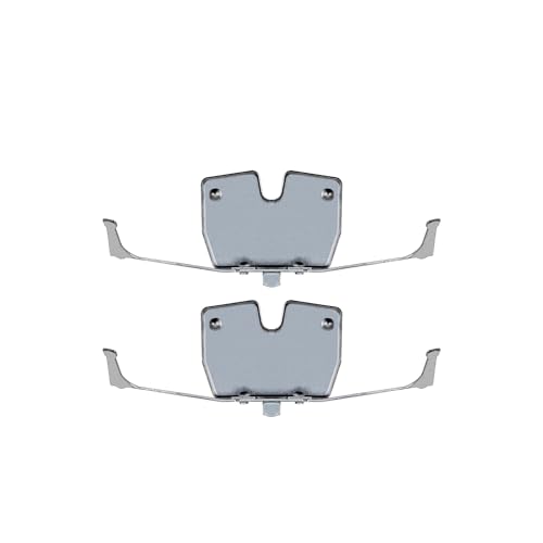 Image of Detroit Axle - Front Brake Pads for BMW 528i 535i 550i GT xDrive 650i 740i 750i Activehybrid 7 Alpina B7 Bentley Arnage, Ceramic Brake Pads Replacement
