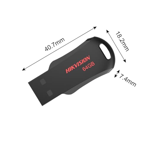 Image of HIKVISION M200R 64GB USB 2.0 Pen Drive, HS-USB-M200R(DZ) /64G