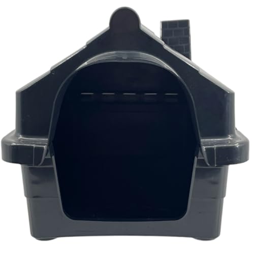 Casinha Pet para Cachorro Gato Conforto e Segurança Casa N1 (Preto, N1)