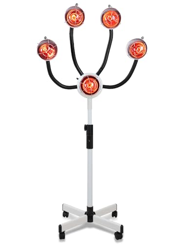 JPWDDWYT 5-Head Infrared Heat Lamp