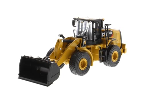 950M Wheel Loader escala 1:64 en metal amarillo miniatura 2
