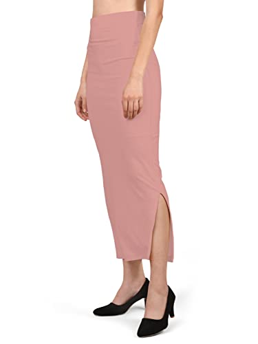 Image of Mehrang Stretchable Saree Shapewear Petticoat for Women, Cotton Blended,Petticoat,Skirts for Women,Shape Wear Dress for Saree