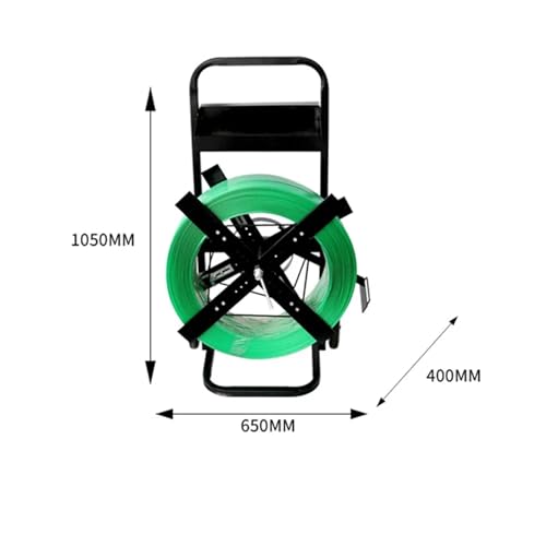 Carro manual para embalaje eficiente de palés con flejes de plástico PET 6