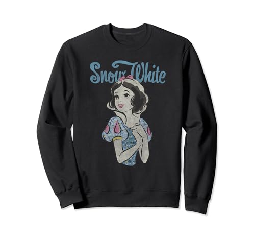Sweatshirt Disney Snow White princesse vêtement coton col rond