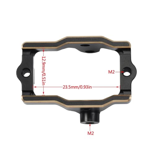 Support de servo direction en laiton Traxxas Trx4m 1/18 9739