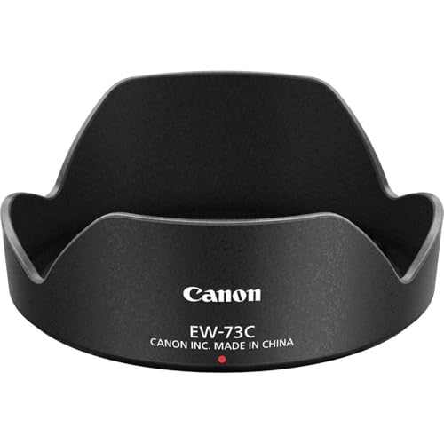 Canon EW-73C - Parasol para objetivo EF-S 10-18 mm f/4.5-5.6 IS STM, negro