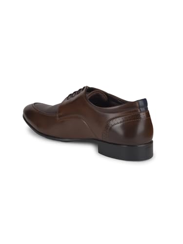 Image of Bata Men Formal Laceup Shoes - Brown