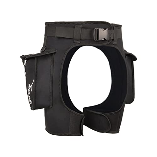 Pantalones cortos de buceo con bolsillo grande para kayak, deportes acuáticos, XL, negro, XL