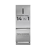 Haier 325 L 2 Star Frost Free Bottom Mount Double Door Refrigerator|Convertible 14-in-1|Jhukna Mat-Bottom Freezer|Digital Display Panel|Inverter|Twist Ice Maker (HEB-332DSA-P, Dazzle Steel) Amazon Deal