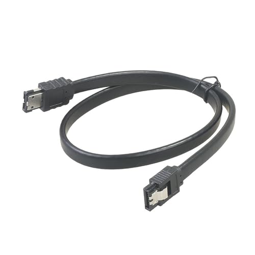 Cable SATA a ESATA macho a macho 50 cm miniatura 4