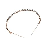 Materiale di alta qualità: Tutti i cerchietti sono realizzati in una lega d'argento brillante e splendida, che ti farà brillare ancora di più al sole.