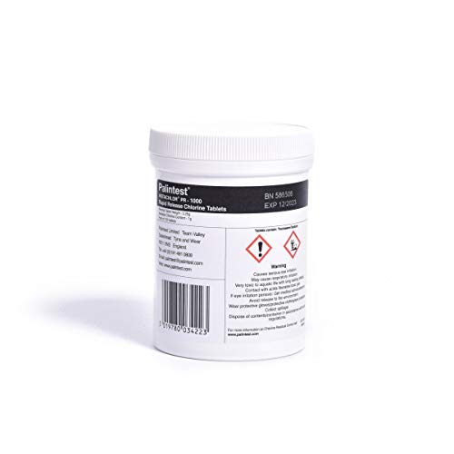 Palintest WT 442 Instachlor Rapid Release Chlorine Tablets - PR 1000 (1.7 g) Pack of 100