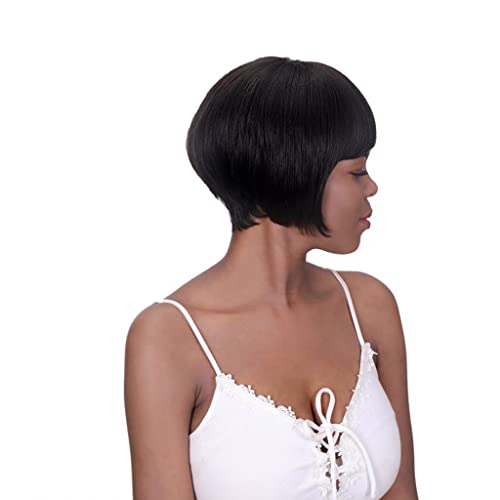 Réel coiffure headgear bobo cheveux courts pour dissimuler la perte de volume