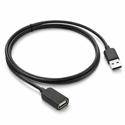 Luqeeg Bracelet Watch Charger 1Pcs Portable Smart Bracelet USB Charging Cable, Rubber TPE Soft Wire Charging Cable Accessories Charger for Smart Bracelet 4 Black