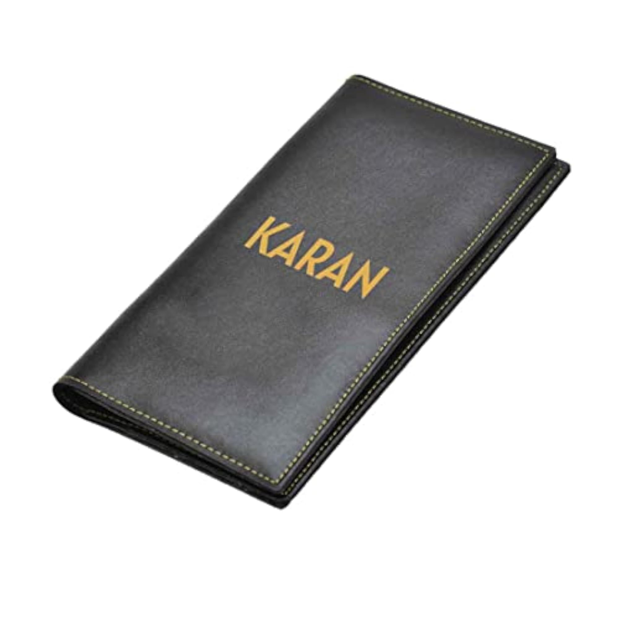 Personalized Vegan Leather Passport Holder Travel Organizer