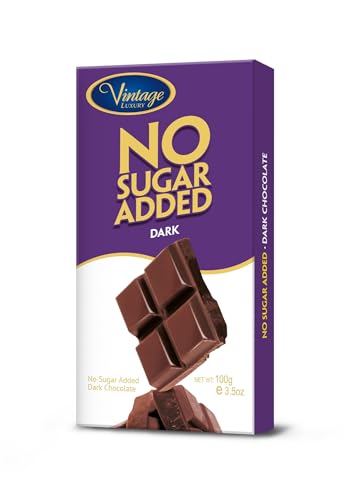 Image of Vintage Luxury No Sugar Added Dark Chocolate, 3.53 oz ℮ 100 g