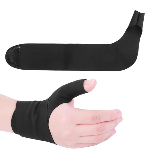zurabini Soporte para el pulgar, férula ergonómica para pulgar con soporte de muñeca, diseño reversible para artritis, tendinitis, pulgar gatillo, RSI, esguinces, ajuste universal para mano derecha