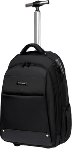 [AZIEBAY] �|�[�^�u���ȐÉ��L���X�^�[����������̃��[�����O�g���x���o�b�N�p�b�N�B�h����������A�m�[�g�p�\�R�������[�ł��A�j�����p�ŁA�R���p�N�g�ł���Ȃ���L�X�Ƃ��Ă���A�o���A�ʋ΁A�w�Z�ɍœK�ł��B