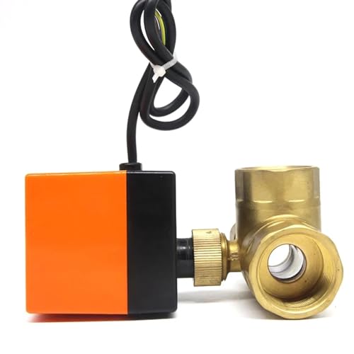 Actionneur électrique DN20 avec vanne en laiton robuste pour fluides et gaz