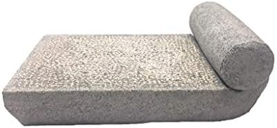 Natural Hand Grind Stone Set/Ammikallu (9 x 5-inch, Small)