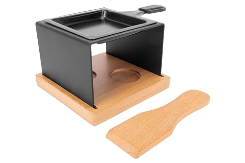 Cosy & Trendy 5659006 Vela raclette Grill, Stainless Steel, Negro