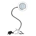 Produktbild Tattoo-Lampe, MAGT 7W USB Aufladbare 8X Vergrößerungs Clip-Art-Lampe LED Weißes Licht Lupe For Tätowierung Schönheit Lesen