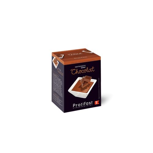 Protifast - Proteína Entremet (7x26g) - Postres proteínicos - Entremeses con proteínas - Chocolate negro