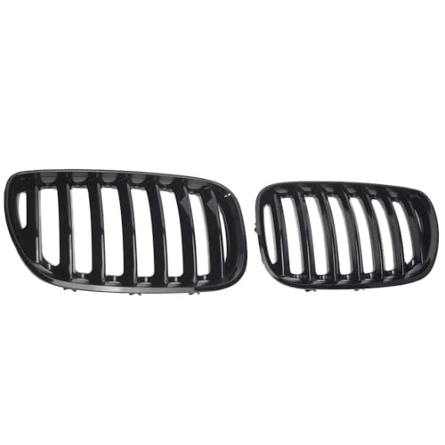 Calandre pour BMW E53 X5 LCI 2004-2006 en ABS noir brillant simple ligne