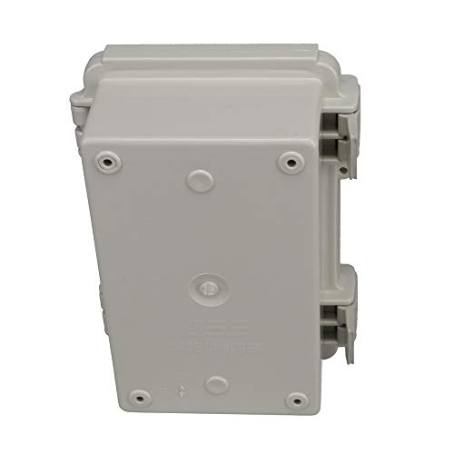 Bud Industries Nbf-32004 Plastic Abs Nema Economy Box 5.9" L X 3.93" W X 2.75" H, Gray #TOP4