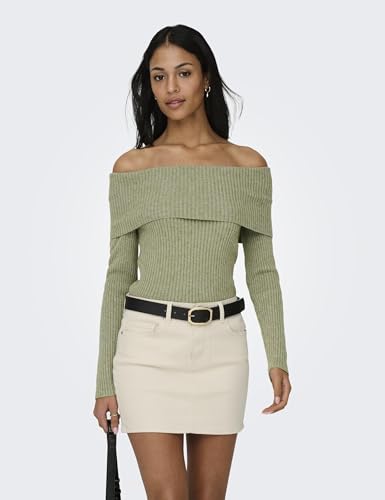 ONLY Onlkatia Ls Off Shoulder KNT Noos – Ansicht 2