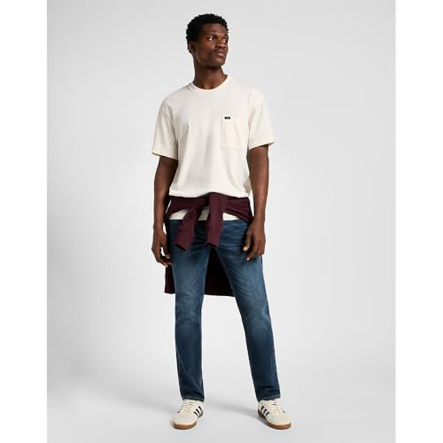 Lee - Jeans Herren - Slim Straight Fit - Rider - Holland Blue – Ansicht 4