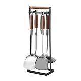 Esta es una herramienta ideal de utensilios de cocina para hacer sopas, guisos, ramen, olla de vegetación caliente, fideos de arroz, salsa de caleado, caldo, consomo, albóndigas, salsas, ensalada Vestidos, y otras recetas de alimentos.Sirve para agitar, mezclar y servir.