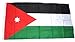 Produktbild Fahne/Flagge Jordanien 90 x 150 cm Flaggen