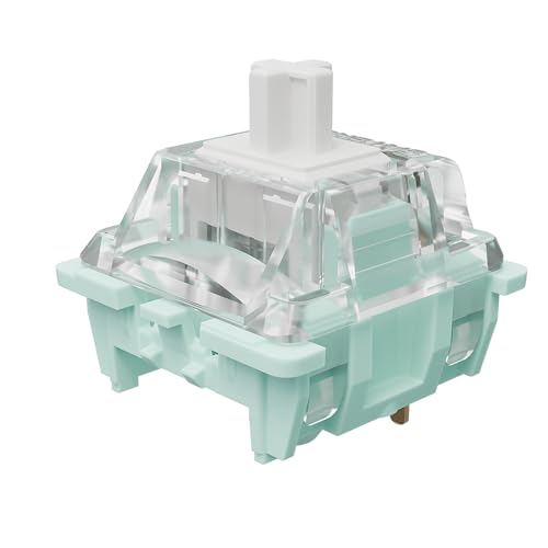 Gateron Jade 3.0 interrupteurs blancs 38gf pour reparer un clavier mecanique fatiguant