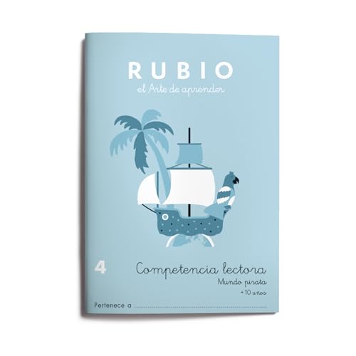 4 Competencia lectora RUBIO. Mundo Pirata | +10 años